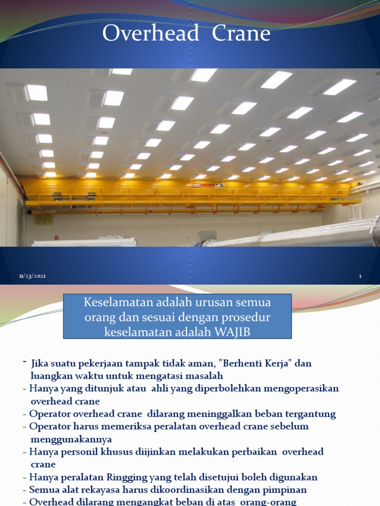 Overhead Crane | PDF