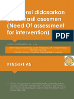 Pertemuan 3. Need of Assessment For Intervention
