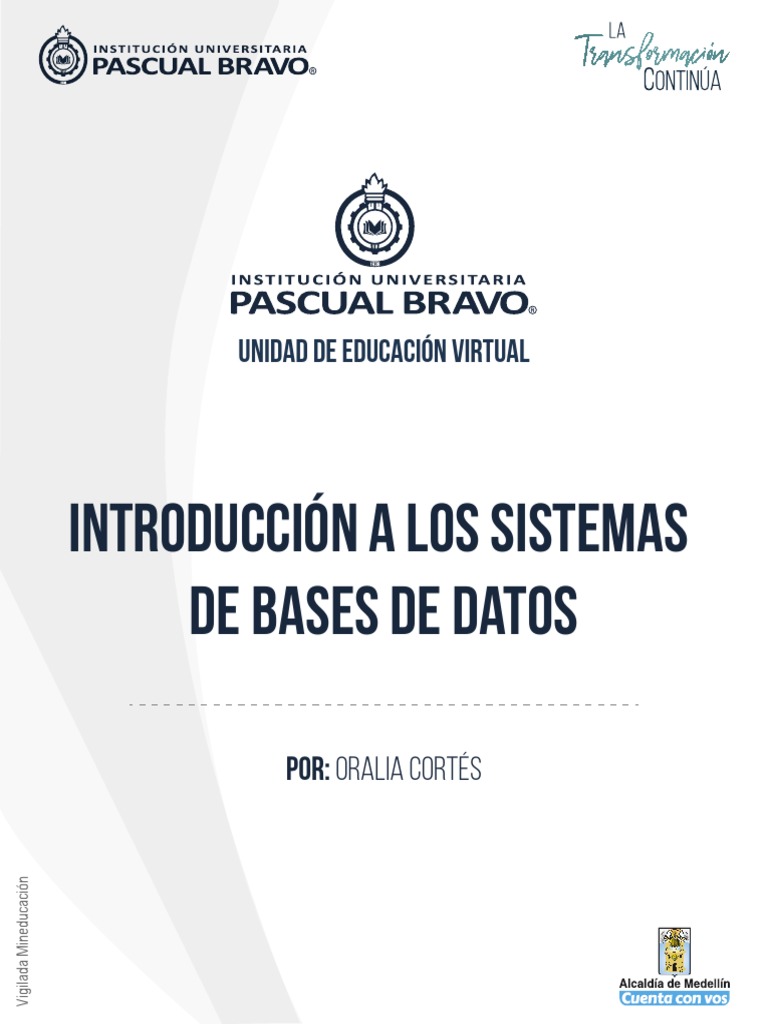 Introduccion A Los Sistemas de Bases de Datos | PDF | Bases de datos | SQL