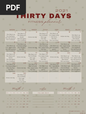 FITNESS PLAN