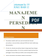 Pertemuan Ke 10 - Manajemen Persediaan (Buku Bab 12)