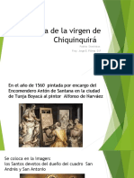 Historia de La Virgen de Chiquinquirá. ASAMBLEA