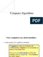 Introduction To Computer Algorithms