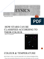 How Stars Can Be Classified by Color and Temperature