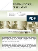 Determinan Sosial Kesehatan