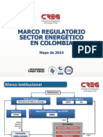 Marco Regulatorio Sector Energia