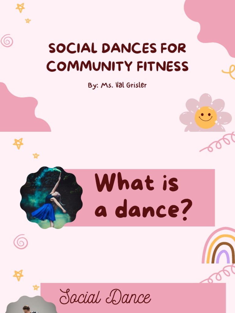 Social Dances For Community Fitness PDF Dances Ballroom Dance