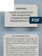 Other Elements of The Marketing Communication