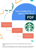 Tata Starbucks: A Brew For India: Nadiatul Qalbi Amalia Rizqi