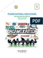 Itawes National High School: Management