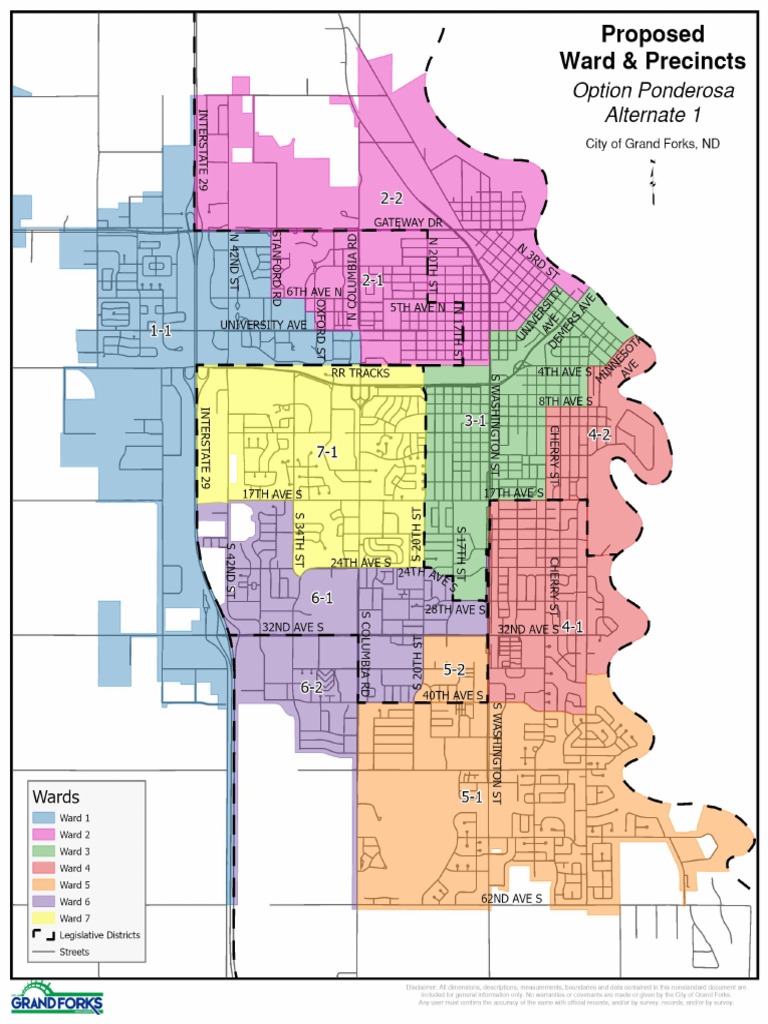Nov. 22 2021 Grand Forks New Ward and Precinct Map PDF