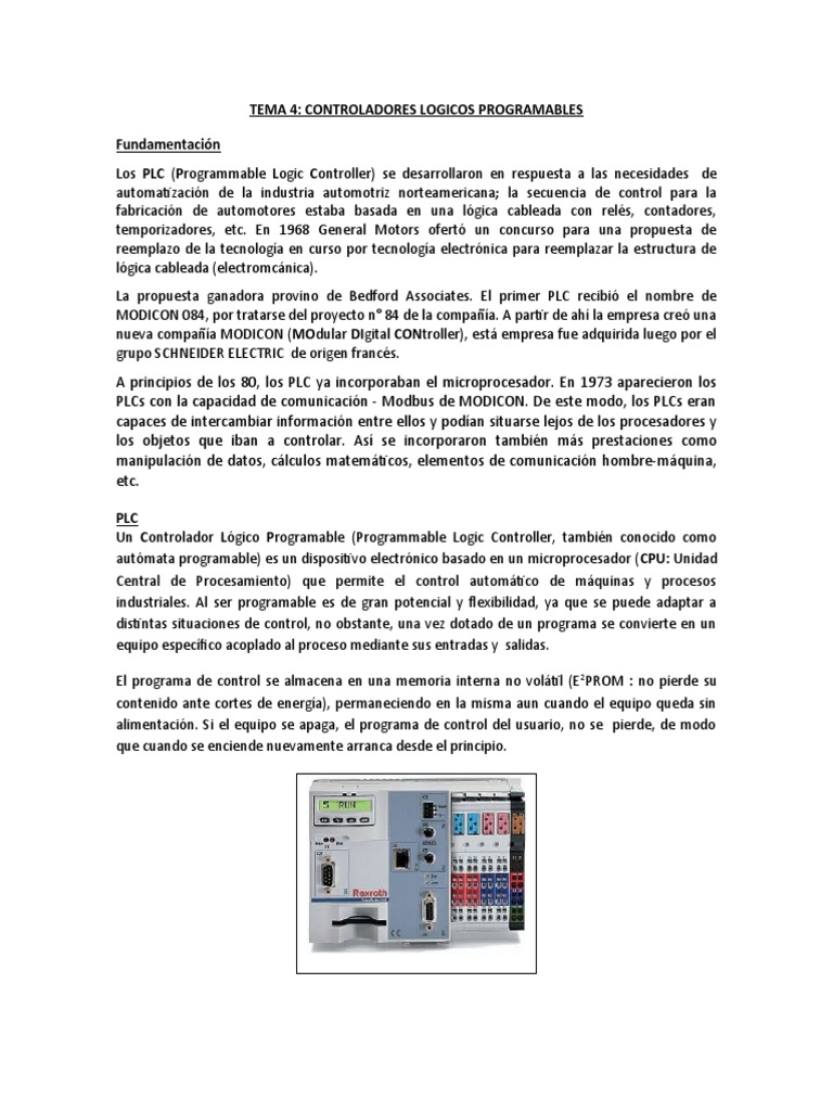 Control Digital PLC Scada | PDF | Controlador lógico programable | Scada