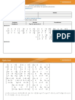 Álgebra de matrices: operaciones y ejercicios resueltos