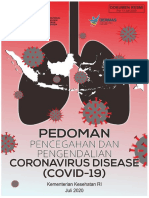 Pedoman Pencegahan Dan Pengendalian COVID-19