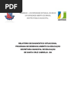 Relatorio de Diagnostico Situacional Programa Da Educacao Basica