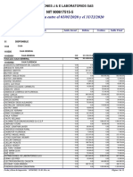 Balance de Prueba J&E 2020