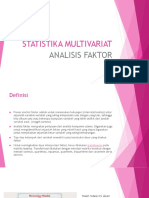 Analisis Faktor