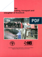 Guidelines for Humane Handling, Transport, and Slaughter of Livestock