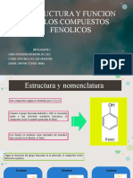 Estructura y Funcion de Los Compuestos Fenolicos