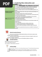 Learning Task 13:: Exploring More Interactive and Innovative Teaching Strategies For Diverse Learners