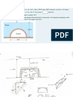 Cálculo de la fuerza hidrostática en un túnel sumergido