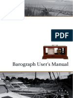 Fischer Feingeratebau Barograph Recording Barometer Manual
