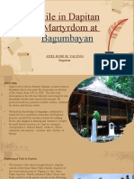 Exile in Dapitan - Martyrdom At: Bagumbayan