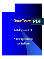 Pediatric Ocular Trauma Guide