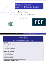 2.3 Financial Ratios Summary