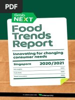 Grab NEXT - Singapore Food Trends Report 2021