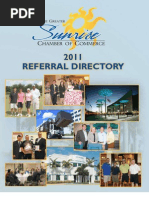 Download Sunrise Chamber Of Commerce Membership Directory 2011 by Jeff Pence SN54170884 doc pdf