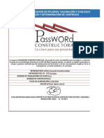 Matriz de Riesgos Password Constructora Sas