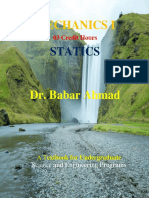 Mechanics I Statics DR Babar Ahmad