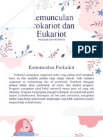 PPT Kemunculan Prokariot dan eukariot