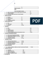 Property Outline TOC