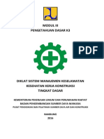 Modul Pengetahuan Dasar K3