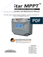 ProStar MPPT Manual MS 001537 - v1.0