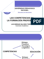 Las Competencias en La Formacion Profesional