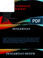 Pancasila Sebagai Sistem Filsafat