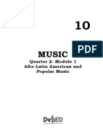 Afro-Latin and Popular Music Module