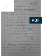 Thermodynamic Analysis of a Constant Pressure Calorimeter Experiment