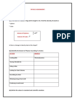 Physics Assignment 2