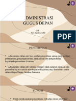 Administrasi Gugus Depan