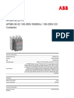 AF580-30-22 100-250V 50/60Hz / 100-250V DC Contactor: Product-Details