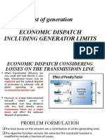 Economic Dispatch - With Losses