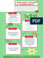 Green and Red Illustrated Process Infographic