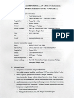 Surat Rekomendasi CGP