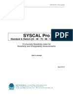 SYSCAL Pro Users Manual SYSCAL Pro Stand