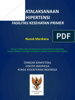 Penatalaksanaan Hipertensi Fasilitas Kesehatan Primer