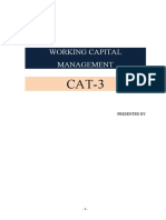 Working Capital Management: Presented by